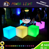 Multi Color Changing LED Furniture Magic LED Cube