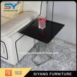 Office Side Table Black Glass Coffee Table