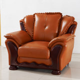 Long Service Life Wholesale Leather Office Sofa (A05)