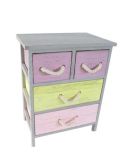 Kids Wood Cabinet Furniture with 4 Drawers