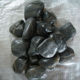 Granite Black Pebble Stone for Garden Paving