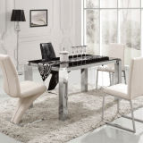 Living Room Furniture Dining Table with Marble Top