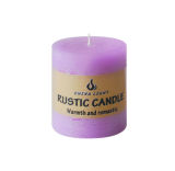 Wholesale Colorful Pillar Candle for Wedding Decoration