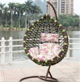 Chromatic Factory Outdoor Swing, Rattan Furniture, Indoor Egg Hanging Chair (D017)