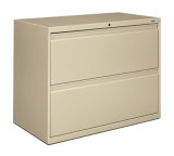 Factory Direct Sale Gray Color 2 Drawer Lateral Filing Storage Cabinet