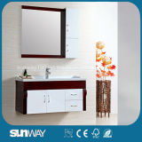 2017 Glossy Oak Bathroom Cabinet Sw-Wd0033