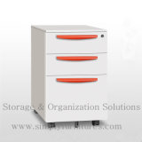 Metal Mobile File Cabinet with Lock