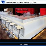 Artificial Stone Modern Commercial Wine Bar Counter Design (TW-MACT-031)