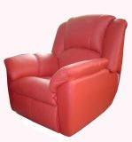 Recliner Seat Real Leather Electric Reclining Theatre Sofa Cinema Chair (VIP 5)