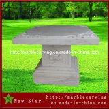 900mm Square Stone Table in Garden Mt1714
