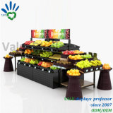 3 Layers Supermarket Fruit Vegetable Storage Rack /Display Stand Shelf
