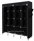 Modern Simple Wardrobe Household Fabric Folding Cloth Ward Storage Assembly King Size Reinforcement Combination Simple Wardrobe (FW-41)