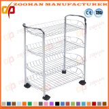 Metallic Home Fruit and Vegetable Display Stand Wire Shelving (Zhv49)
