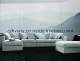 European Modern Style Fabric Leather Home Sofa D-27 G (R) +I (L) +K