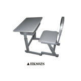 Plastic Single Desk and Chair for Sale HK80zs