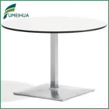 Hottest Sale Furniture HPL Round Restaurant Table with Table Base