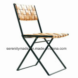 Modern Plastic Rattan Outdoor Folding Metal Chairs for Outdoor Restuarant