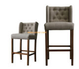(CL-4403) Antique Hotel Restaurant Club Furniture Wooden High Bar Chair