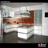 2016 Welbom Melamine Small Size Solid Wood Kitchen Cabinet