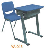 Plastic School Desk and Chair (YA-018)