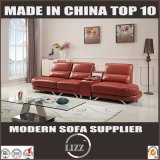 Modern Style Hotel Small Size Leather Sofa