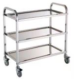 Chrome Plated Stainless Steel Display Stand Shelves