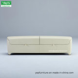 Rectangle Big Storage Space Box Microfiber Leather Bed Bench (YS077)