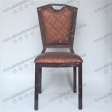 Pattern Event Rental Stacking Imitated Wood Banquet Furniture Yc-D68