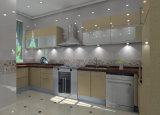 UV High Glossy Modern Kitchen Furniture (BR-U008)