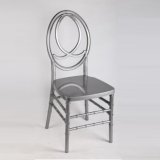 Wood and PC Resin Silver Wedding Phoenix Infinity Chair
