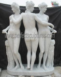 Carving Garden Stone Statue with Marble Granite Limestone Sandstone (SY-X1711)