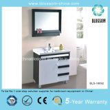 Sliver Mirror Hotel & Home PVC Bathroom Furniture, Vanity, Cabinet (BLS-16092)