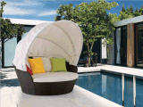 Outdoor Furniture Sun Loungers Rattan Daybed