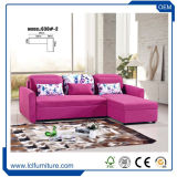 Modern Fabric Small Corner Sofa Set Round Corner Mechanism Sofa Bed China Wholesale Price of Sofa Cum