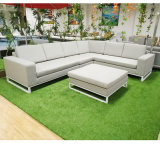Outdoor Patio Aluminum Fabric Sectional Sofa