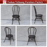 Fashion Restaurant Furniture Aluminum Stackable Vintage Metal Garden Chairs Yc-A77-04