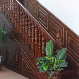 Home Staircase Manufacturer Spiral Stairs in Wood (GSP16-005)