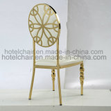 China Hot Selling Gold Metal Dining Chair