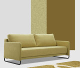 Green Style Fabric Sofa Bed Hot Model of 3 Seat