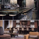 Star Hotel Restaurant Dining Set Furniture Bar Chair (EMT-SKD12)