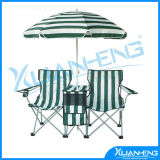 Travel Outdoor Sports Double Beach Chair with Cooler Bag