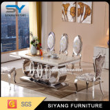 Home Furniture Set Chair and Table Marble Dining Table