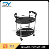 Dininig Furniture Stainless Steel Dining Car Glass Buffet Car