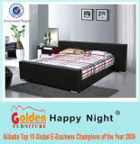   Modren PU PVC Bed Bench with Night Table   3807