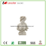 31cm Polyresin Decorative Bust Lady Sculpture for Lawn Decoration