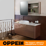 Oppein Classic High Glossy Champagne Lacquer Bathroom Cabinets (OP-P1230A)