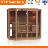 Family Use Traditional Dry Steam Wooden Sauna House Room