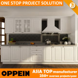 Oppein Fast Delivery Modern White PVC Wood Kitchen Furniture (OP14-K002)