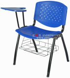 School Furniture Student Classroom Plastic Chairs with Writing Pad