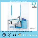 Bathroom Glass Vanity Cabinet (BLS-2165)